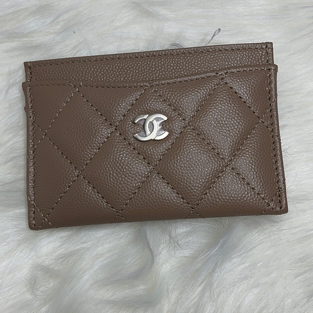 Chanel Dark Beige Cardholder